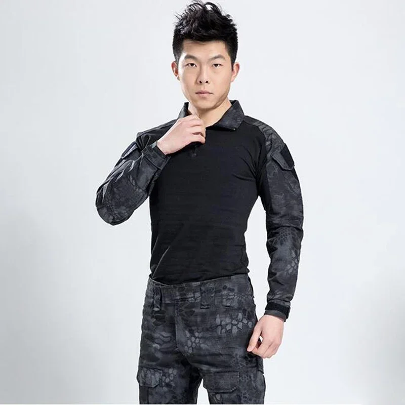S～4XLサイズ、屋外用、G2迷彩柄、米軍戦闘服、ミリタリー - Tactical Military Shirt Cargo のレビューと価格