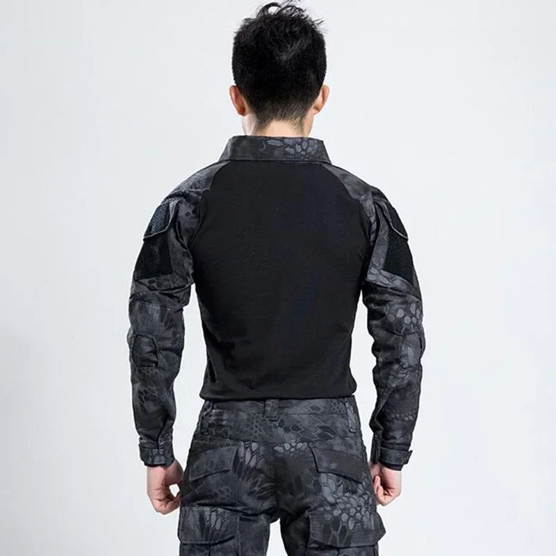 S～4XLサイズ、屋外用、G2迷彩柄、米軍戦闘服、ミリタリー - Tactical Military Shirt Cargo のレビューと価格