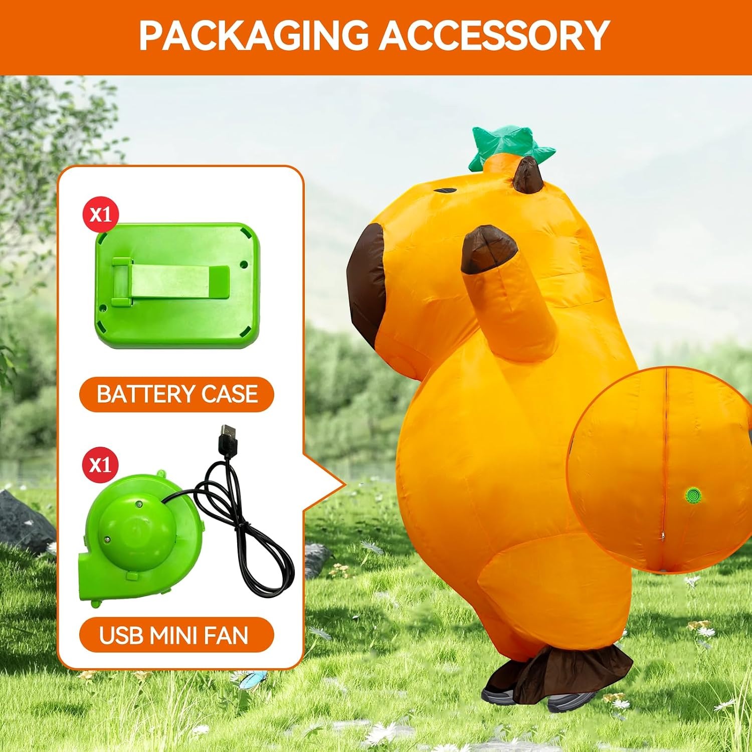 カピバラの着ぐるみ（大人用）、面白い着ぐるみ、大人用の膨らま - Suits のレビューと価格