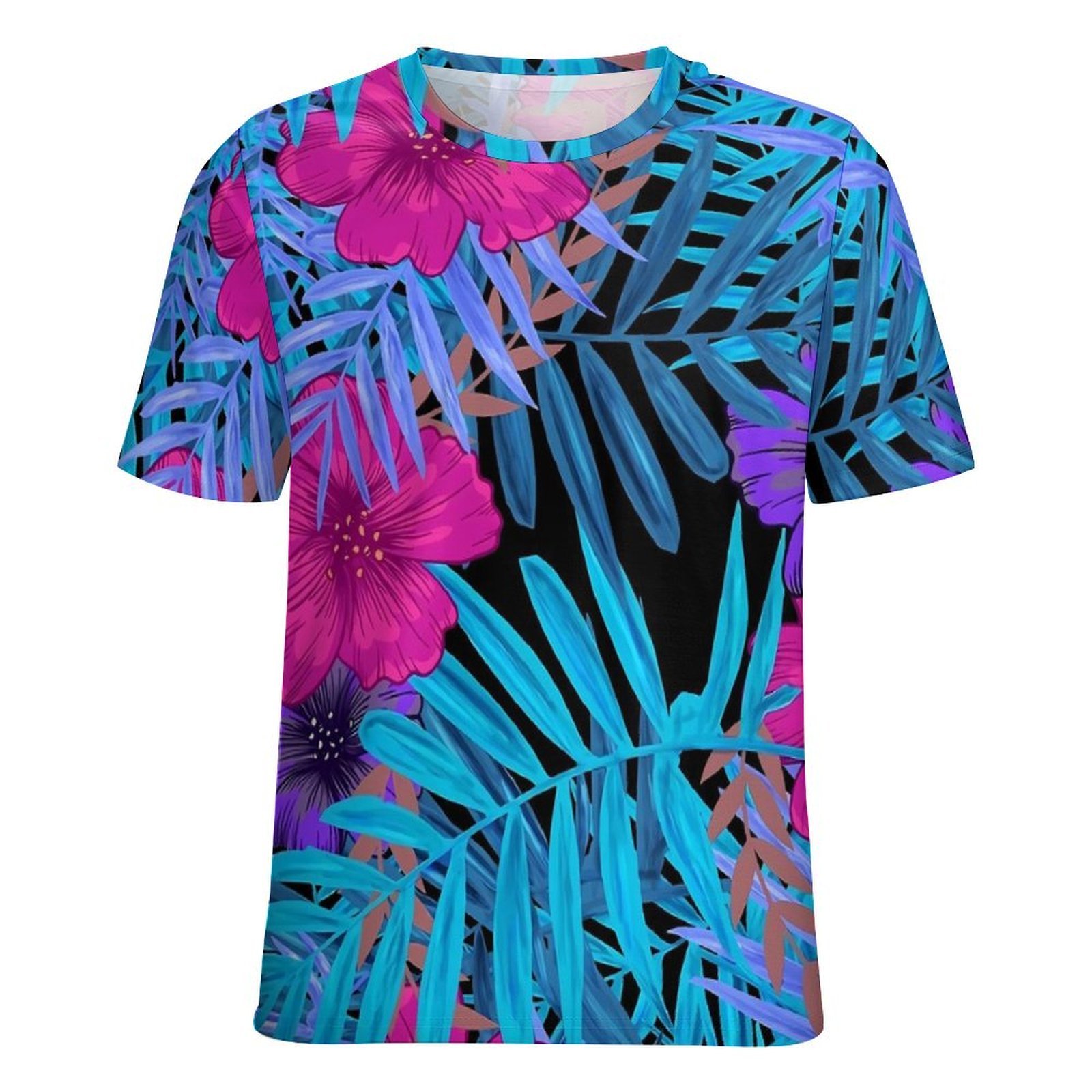 オーバーサイズTシャツ、夏らしいトロピカルな花柄、ハワイアン - Vintage Hawaiian Floral Shirt のレビューと価格